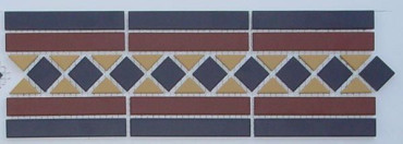 Бордюр Border GUILFORD 2 Strip Stand.(Dot14, Tr.1/2 21, Strip 20+14) 42x14.5 от TopCer (Португалия) в Москве