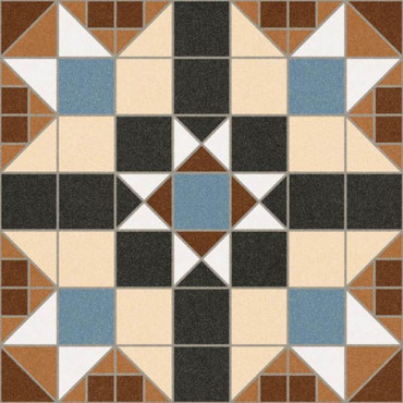 Декор Barnet Dorset Marron 31.6x31.6 от Vives Ceramica (Испания) в Москве