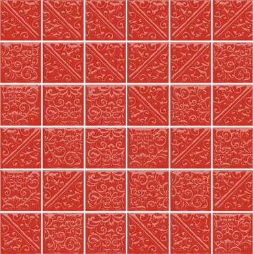 Настенная плитка Ла-Виллет 21024 красный 30.1x30.1 от Kerama Marazzi (Россия) в Москве