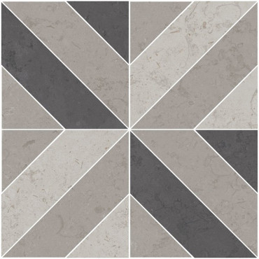 Декор Про Лаймстоун серый матовый (ID124T) 60x60x0.9 от Kerama Marazzi (Россия) в Москве