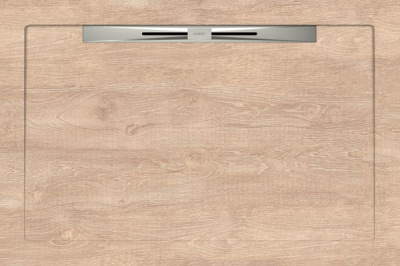 Керамический душевой поддон OAKWOOD LIGHT BROWN - SLOPE NOVA LINE 120 80x120 от Aquanit (Турция) в Москве