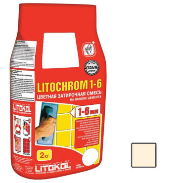 Litochrom 1-6 С.130 песочный алюм.(2кг.) от Litokol (Россия) в Москве