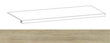 Фронтальная ступень S.WOOD GRADONE 120 WOOD SAN 33x120 от Sant Agostino (Италия) в Москве