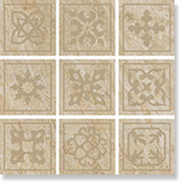 Вставка ALPI BEIGE TOZZETTO CELTICO 10x10 от ColiseumGres (Россия) в Москве