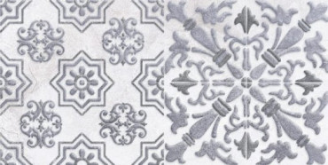 Декор Кампанилья Серый 1 1641-0091 20x40 от Lasselsberger Ceramics (Россия) в Москве