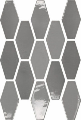 Настенная плитка HARLEQUIN GREY 10x20 от APE Ceramica (Испания) в Москве