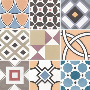 Керамогранит CAPRICE PATCHWORK COLOURS (22104) 20x20 от Equipe Ceramicas (Испания) в Москве