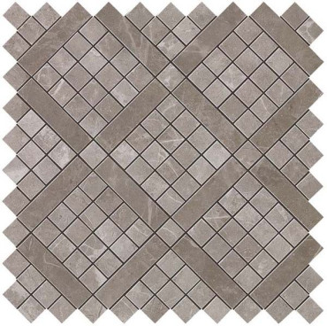 Мозаика Marvel Grey Fleury Diagonal Mosaic (9MVD) 30.5x30.5 от Atlas Concorde (Италия) в Москве