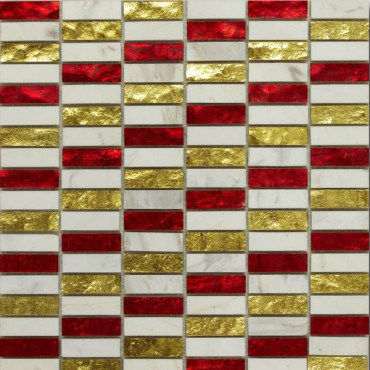 Мозаика Equilibrio 013С (1.5x48.8) 30x30 от Art&Natura (Италия) в Москве