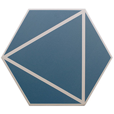 Керамогранит FANCY LINES OCEAN (127021) 20x23 от DNA Tiles (Испания) в Москве