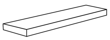 Угловая ступень NOBILE MONTBLANC ANG.TOP SX (PF60006911) 32x120x4.5x2 от Ariana (Италия) в Москве