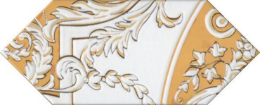 Декор Алмаш 1 жёлтый глянцевый (HGD/B512/35000) 14x34x6.9 от Kerama Marazzi (Россия) в Москве