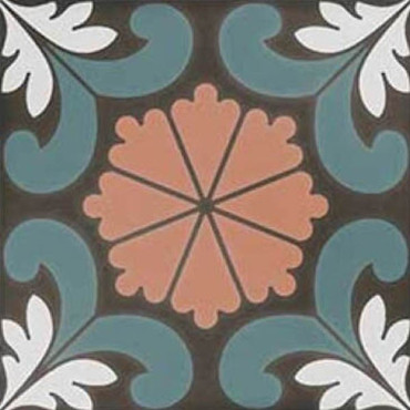 Керамогранит SYNC FLOWER BLUE (125634) 15x15 от DNA Tiles (Испания) в Москве
