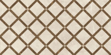 Декор DECORO INTRECCIO CREMA/MARRONE 39x78 от Versace (Италия) в Москве