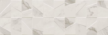 Настенная плитка Calacatta Art Silver M3D 90x30 от Artcer (Индия) в Москве