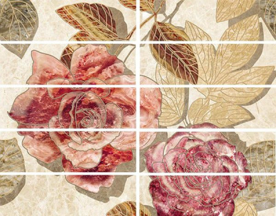 Бордюр Illyria flowers 7.5x26 от Laparet в Москве