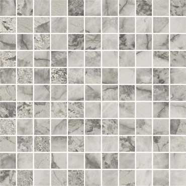 Мозаика MOSAICO GEMSTONE GREY NAT RET (179125) 30x30 от La Fabbrica (Италия) в Москве