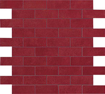 Мозаика Boost Red Minibrick (9BMQ) 30.5x30.5 от Atlas Concorde (Италия) в Москве