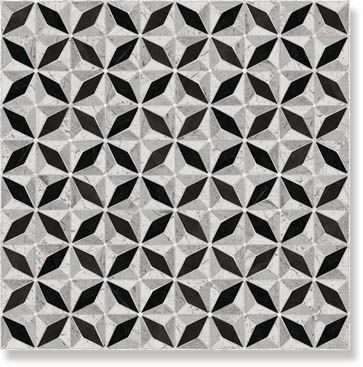 Керамогранит Via Appia Medix Negro 43.5x43.5 от Vives Ceramica (Испания) в Москве