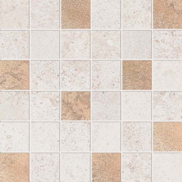 Мозаика ALPES RAW MOS.QUADR.GLAM IVORY 30x30 от ABK Ceramiche (Италия) в Москве