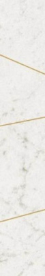 Декор LUX EXPERIENCE STATUARIETTO LIST.MIX OTTONE (MW01EAMO) 20x120 от Italgraniti (Италия) в Москве