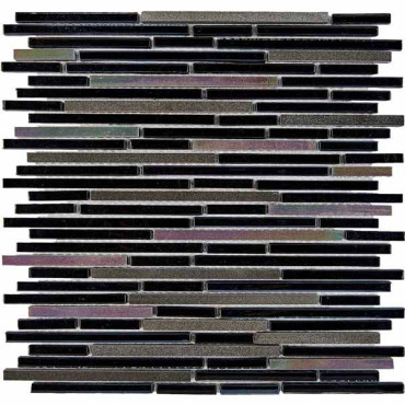 Мозаика PIX 734 из туфы и стекла (8x48/98/148) 30x30 от Pixmosaic (Китай) в Москве