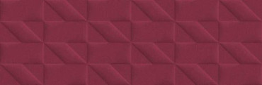 Настенная плитка Outfit Red Struttura Tetris 3D (M12C) 25x76 от Marazzi Italy (Италия) в Москве