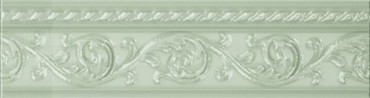 Бордюр Moldura Yara Verde Pastel 4x15 от APE Ceramica (Испания) в Москве