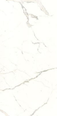Керамогранит Ultra Marmi BIANCO CARRARA Lev. Silk (6mm) 150x300 от Ariostea (Италия) в Москве