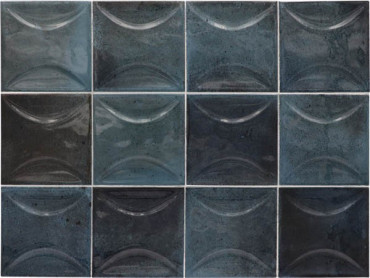 Настенная плитка HANOI ARCO BLUE NIGHT (30023) 10x10 от Equipe Ceramicas (Испания) в Москве
