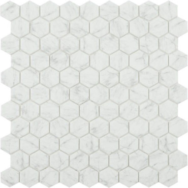 Мозаика Hex Marbles № 4300 ANTISLIP (на сетке) 30.7x31.7 от Vidrepur (Испания) в Москве