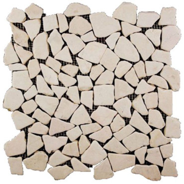 Мозаика мрамор Paladium 7M030-ML (Crema Marfil Extra) 30.5x30.5 от Natural Mosaic (Китай) в Москве