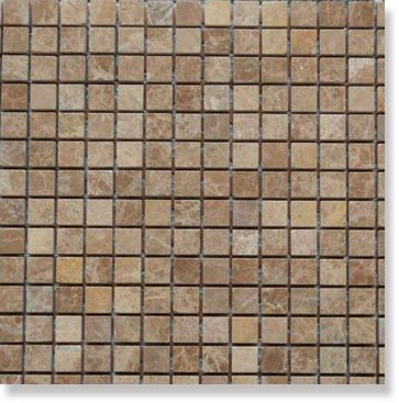 Мозаика Marble Imperador Light (1.5x1.5) 30.5x30.5 от Art&Natura (Италия) в Москве
