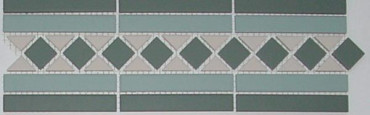 Бордюр Border BELFAST 2 Strip Stand. (13+16+18) 42x14.5 от TopCer (Португалия) в Москве