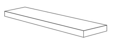 Угловая ступень SENSI ROMA ANGD.WHITE NA3 R (PF60012716) 32x120x4.5 от ABK Ceramiche (Италия) в Москве