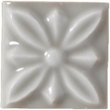 Вставка STUDIO TACO RELIEVE FLOR Nº 1 GRAYSTONE (ADST4059) 3x3 от ADEX (Испания) в Москве