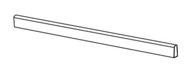 Плинтус SENSI ROMA BATT.WHITE NA3 R (PF60012707) 5.5x120 от ABK Ceramiche (Италия) в Москве
