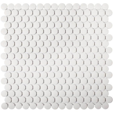Мозаика Penny Round White Antislip (JNK81011) 31.5x30.9x6 от StarMosaic (Китай) в Москве