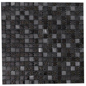 Мозаика Glass&Stone 4PST-007 (15x15) 29.8x29.8 от Natural Mosaic (Китай) в Москве