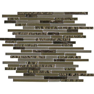 Мозаика Eternity Mini Strip Emperador 29.8x30.5 от L'Antic Colonial (Испания) в Москве