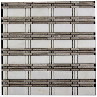 Мозаика Glass&Stone KB-P31 (XY-M031G-31P) полированная 30.5x30.5 от Natural Mosaic (Китай) в Москве