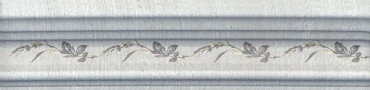 Бордюр Кантри Шик BLB029 Багет серый декорированный 20x5 от Kerama Marazzi (Россия) в Москве