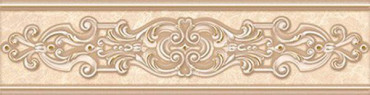 Бордюр IMPERIAL D'ARTE CREMA 31.5x8 от Керлайф (Россия) в Москве