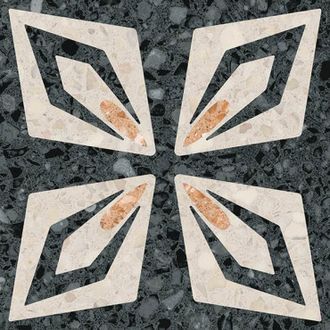 Керамогранит NIZA Vietri-R Negro 20x20 от Vives Ceramica (Испания) в Москве