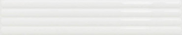 Настенная плитка PLINTO OUT WHITE GLOSS 10.7x54.2 от DNA Tiles (Испания) в Москве