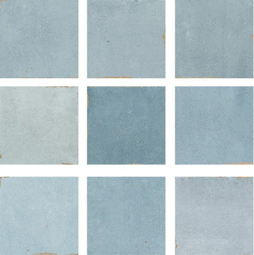 Настенная плитка MESTIZAJE ZELLIGE DECOR AQUA (111363) 12.5x12.5 от WOW (Испания) в Москве