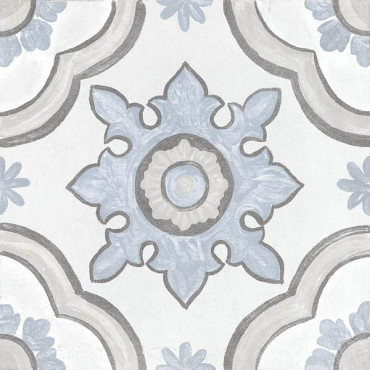 Керамогранит ADOBE Basma Decor White Mate 20x20 от Cifre Ceramica (Испания) в Москве