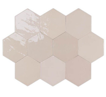 Настенная плитка Zellige Hexa Nude Глазурованная (122080) 10.8x12.4 от WOW (Испания) в Москве