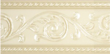 Бордюр Cenefa Yara Crema 7.5x15 от APE Ceramica (Испания) в Москве