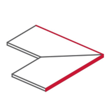 Спецэлемент SHALE TAUPE ANGOLARE ESTERNO TORO 45°(Compl. 2pz)(SL06AE6R) 30x60 от Italgraniti (Италия) в Москве